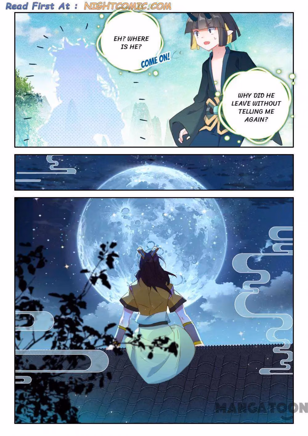 Read The Divine Punished One chapter 265 image 4 on Lezhin