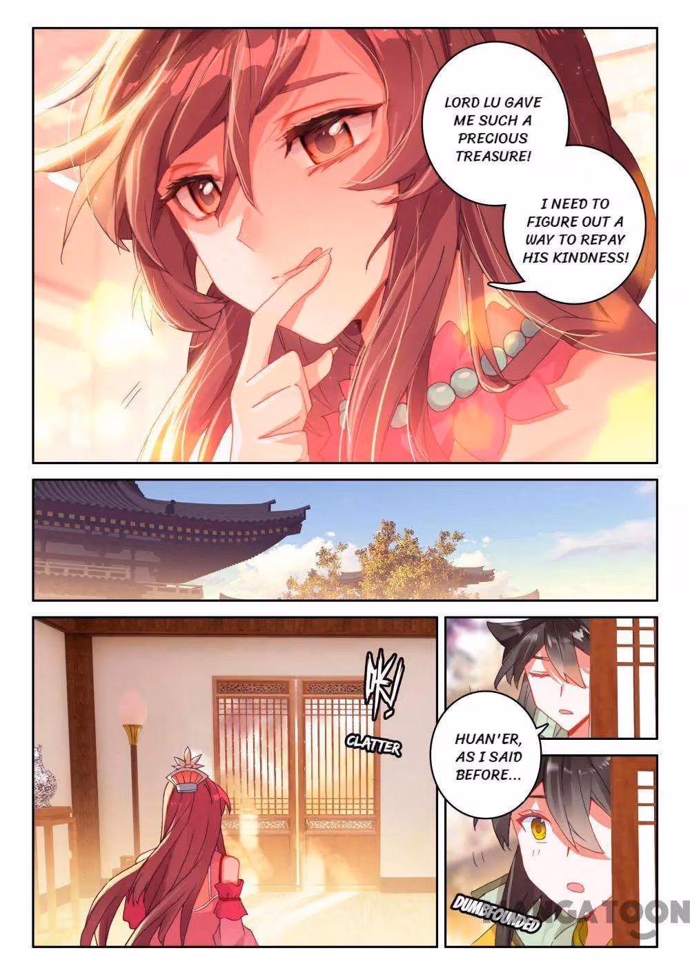 Read The Divine Punished One chapter 266 image 5 on Lezhin