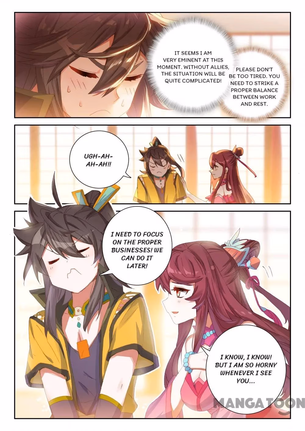 Read The Divine Punished One chapter 267 image 1 on Lezhin