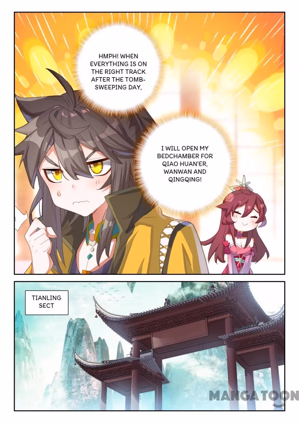 Read The Divine Punished One chapter 267 image 2 on Lezhin