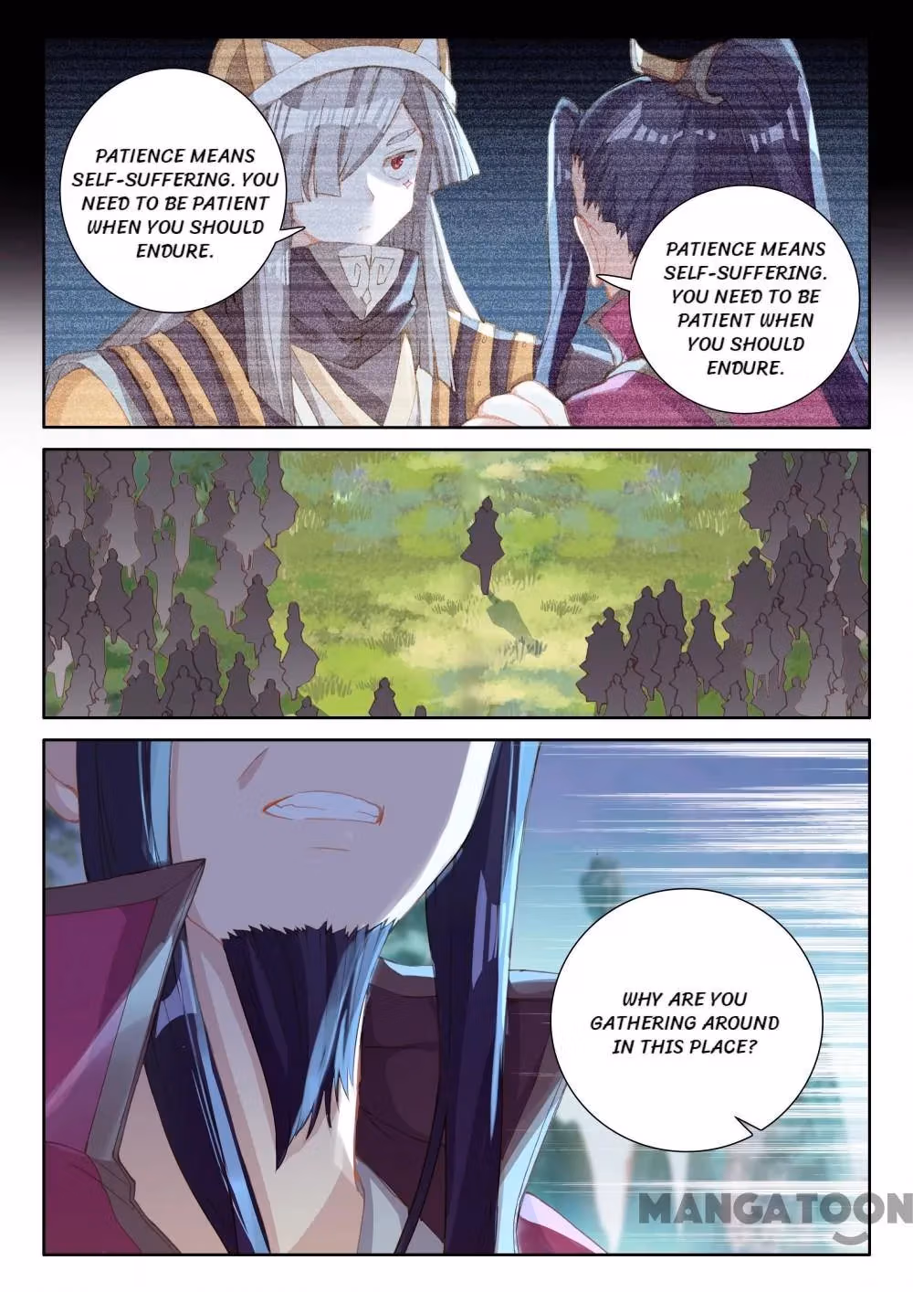 Read The Divine Punished One chapter 267 image 4 on Lezhin