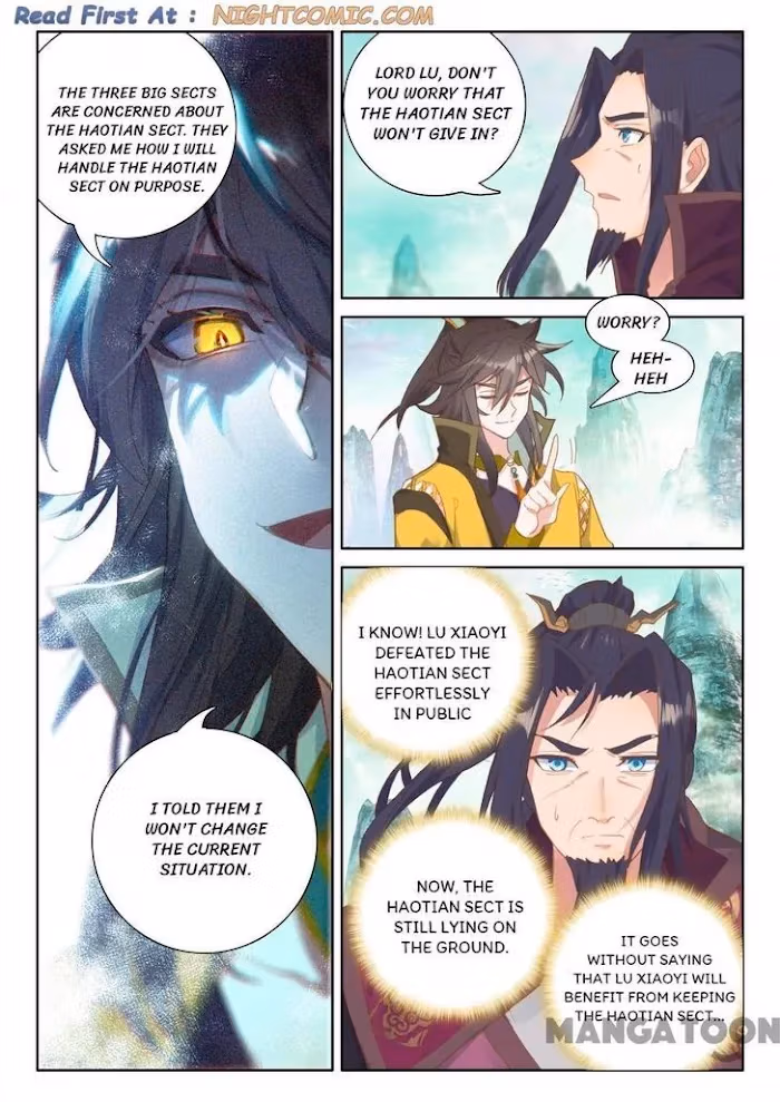 Read The Divine Punished One chapter 268 image 5 on Lezhin