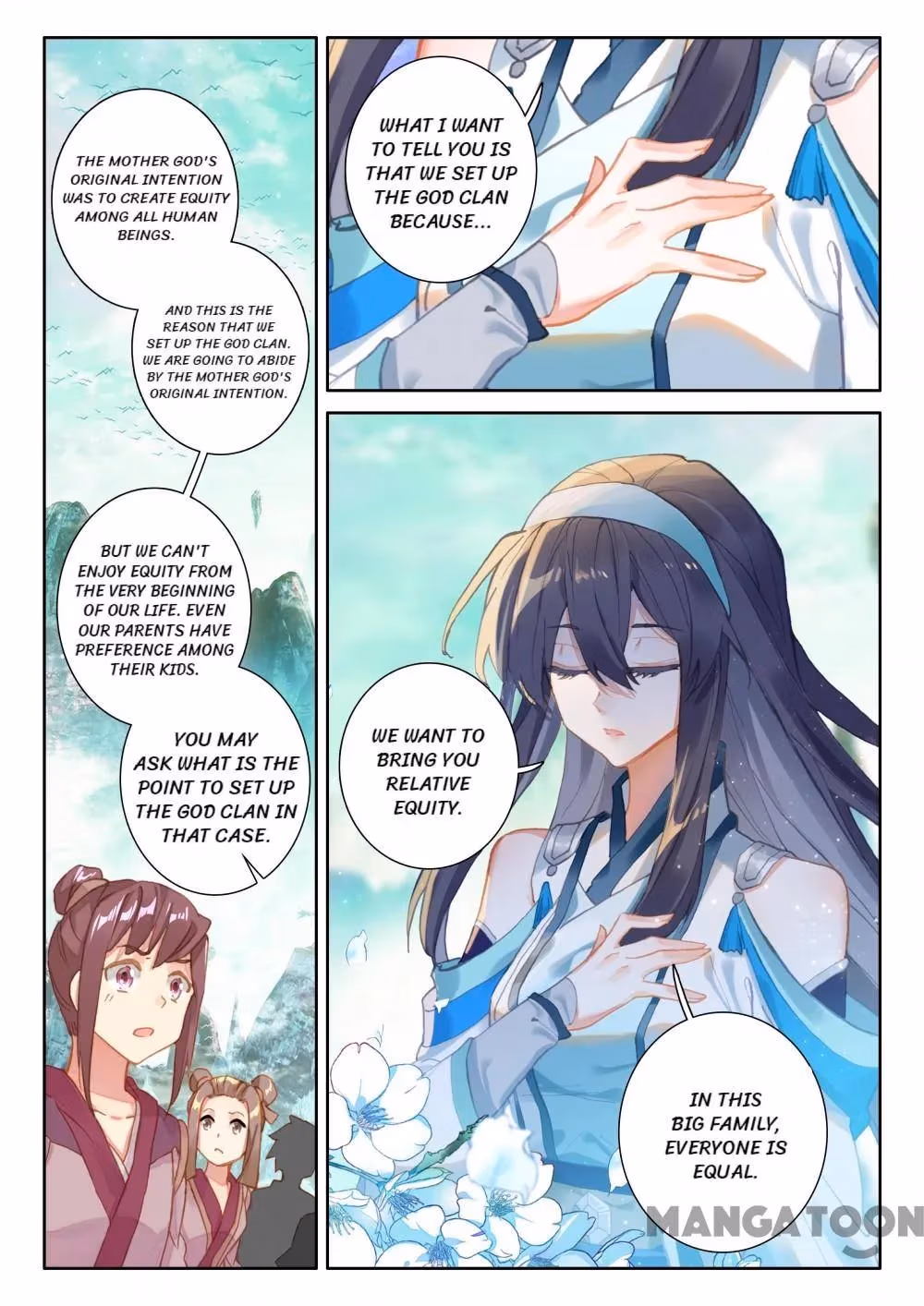 Read The Divine Punished One chapter 269 image 3 on Lezhin