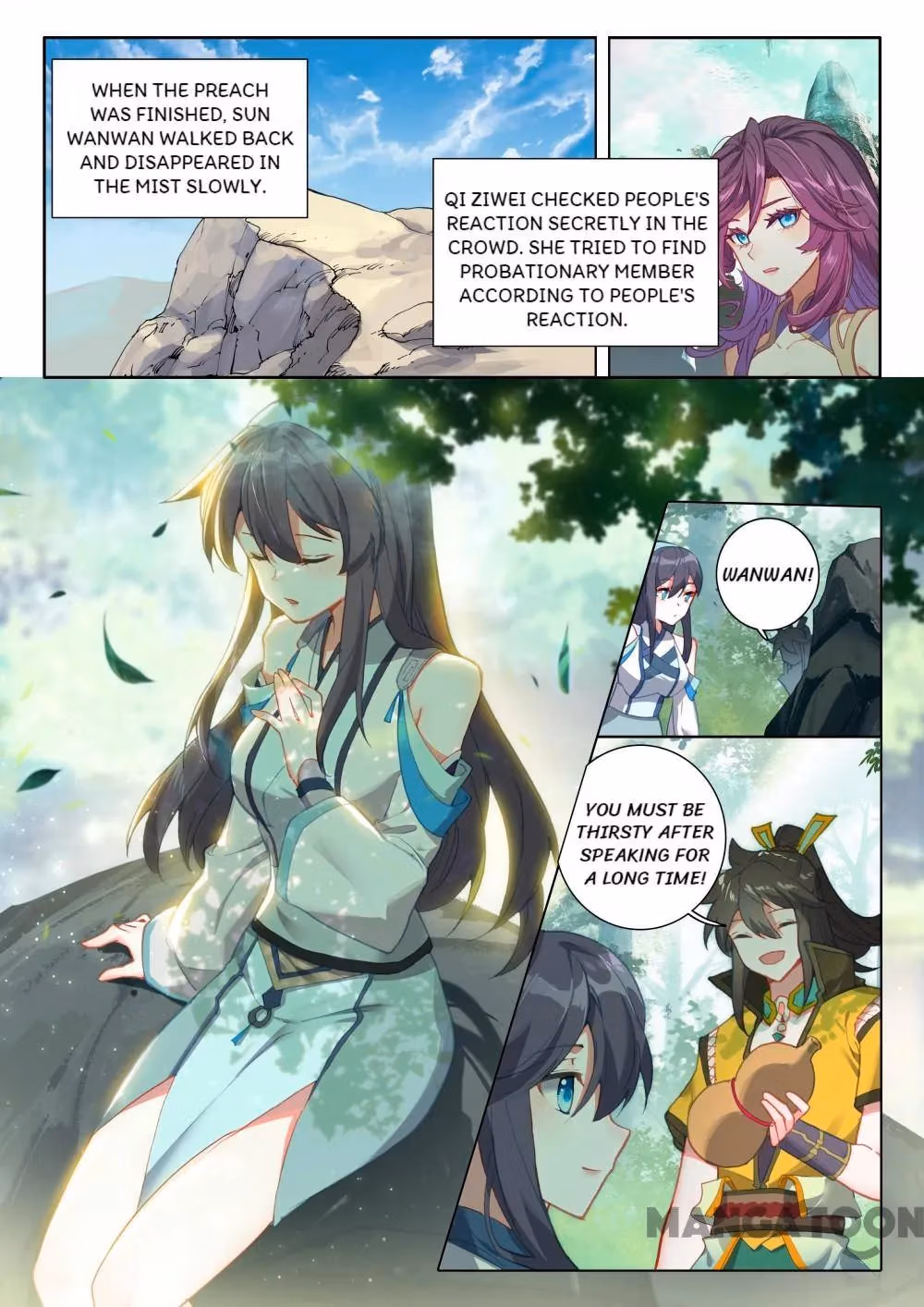 Read The Divine Punished One chapter 269 image 5 on Lezhin