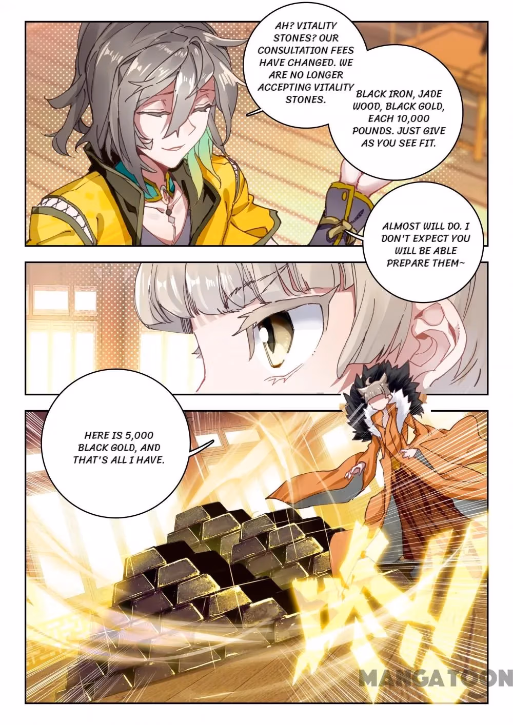 Read The Divine Punished One chapter 27 image 5 on Lezhin