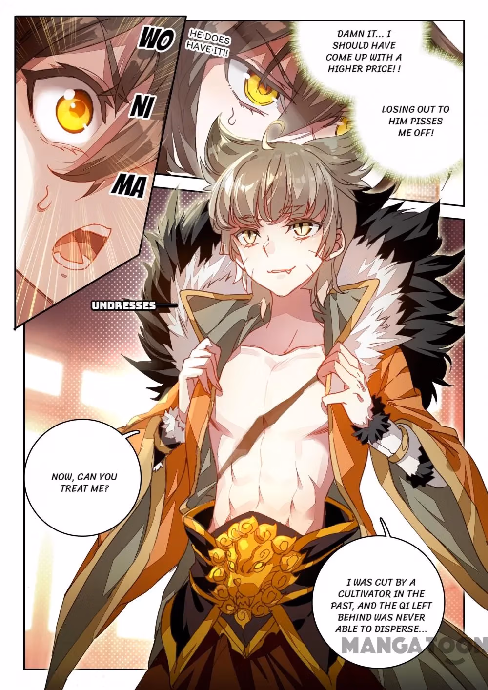 Read The Divine Punished One chapter 27 image 6 on Lezhin