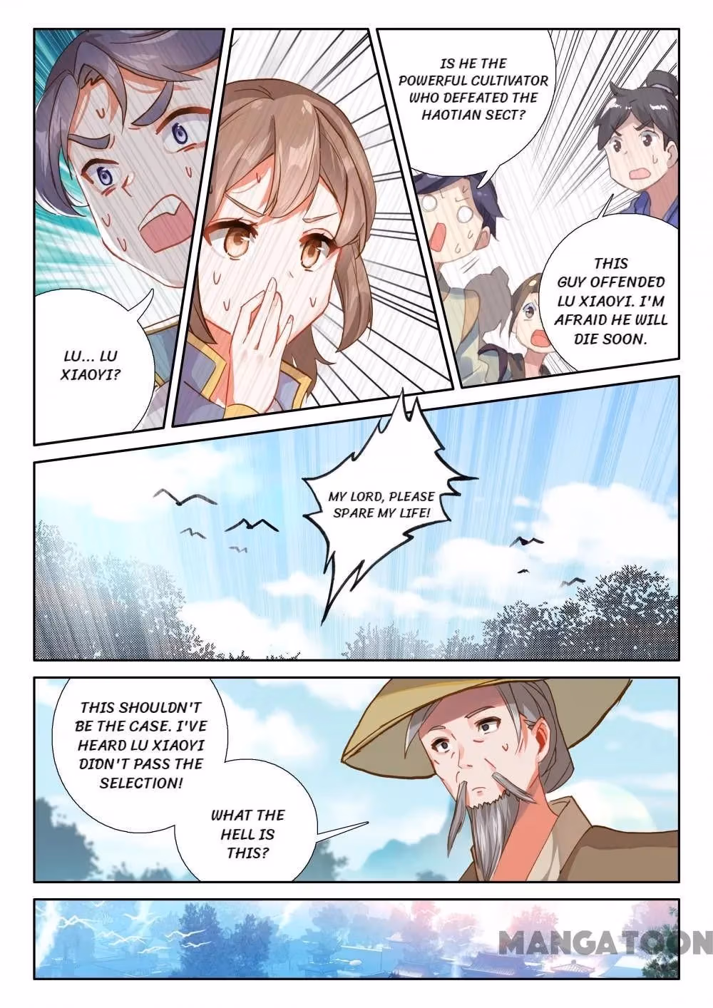 Read The Divine Punished One chapter 274 image 3 on Lezhin