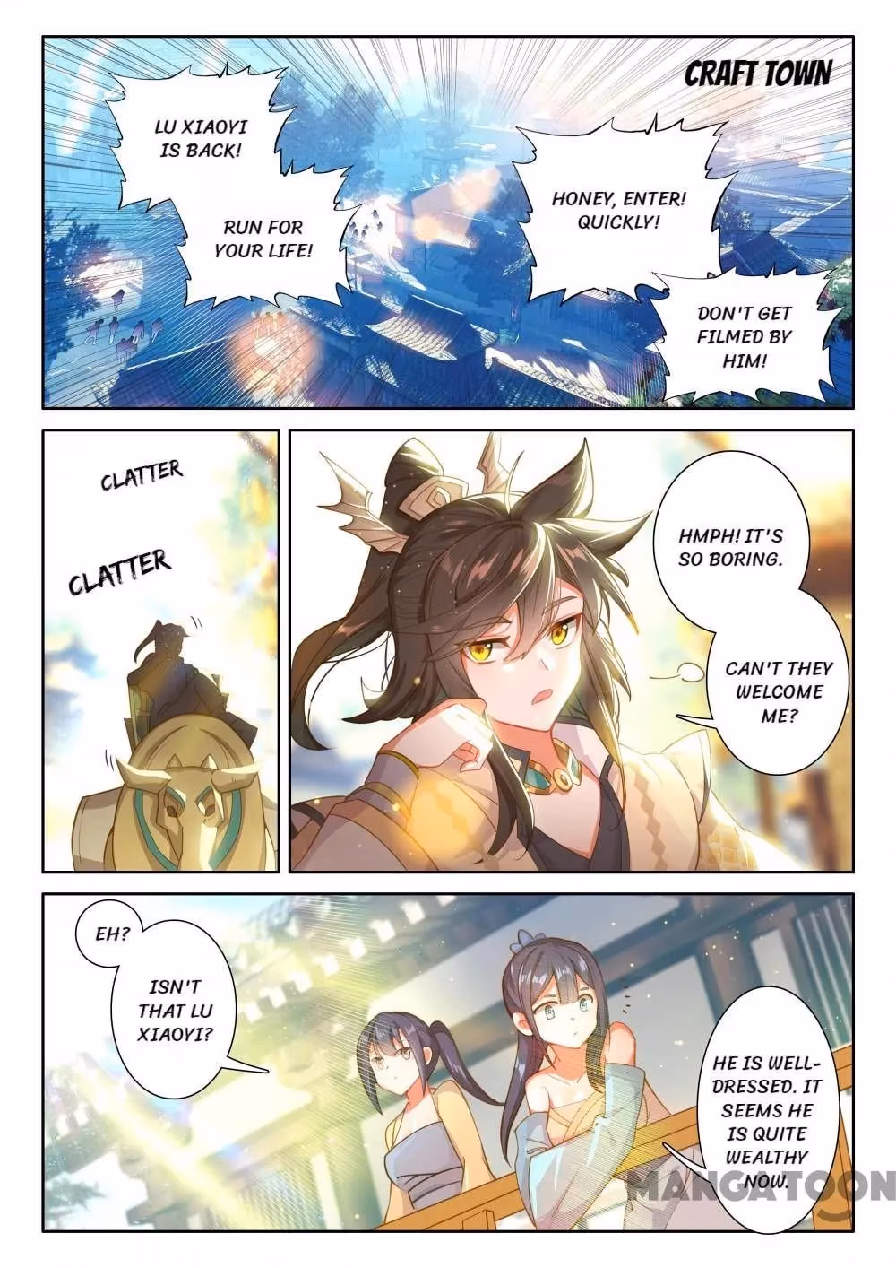 Read The Divine Punished One chapter 274 image 4 on Lezhin