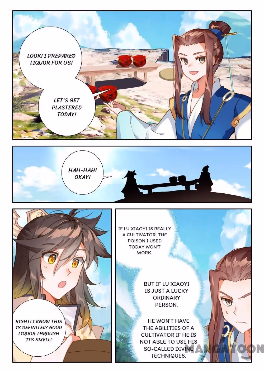 Read The Divine Punished One chapter 276 image 1 on Lezhin