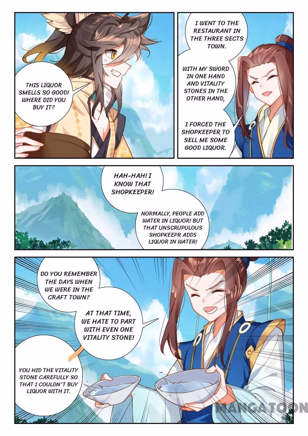 Read The Divine Punished One chapter 276 image 2 on Lezhin