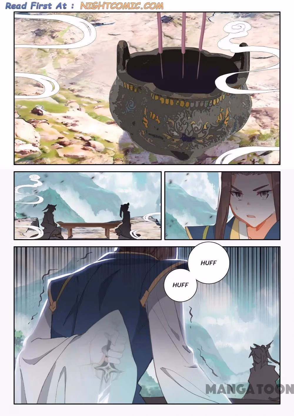 Read The Divine Punished One chapter 276 image 6 on Lezhin