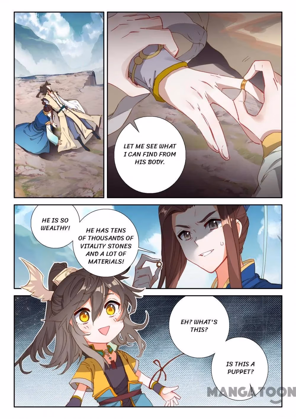 Read The Divine Punished One chapter 278 image 3 on Lezhin