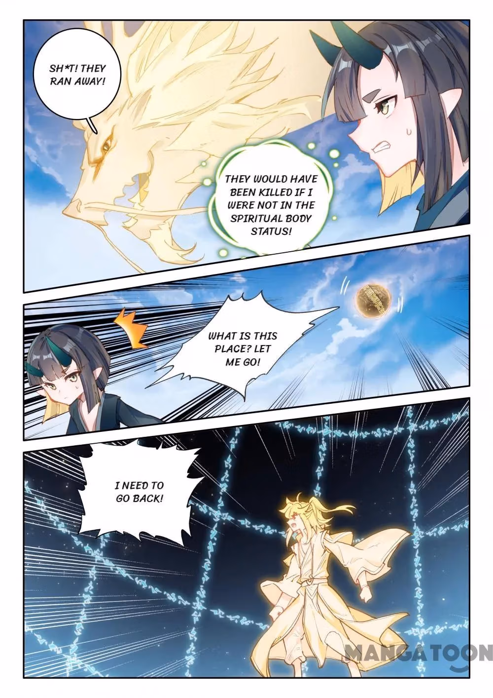 Read The Divine Punished One chapter 279 image 1 on Lezhin