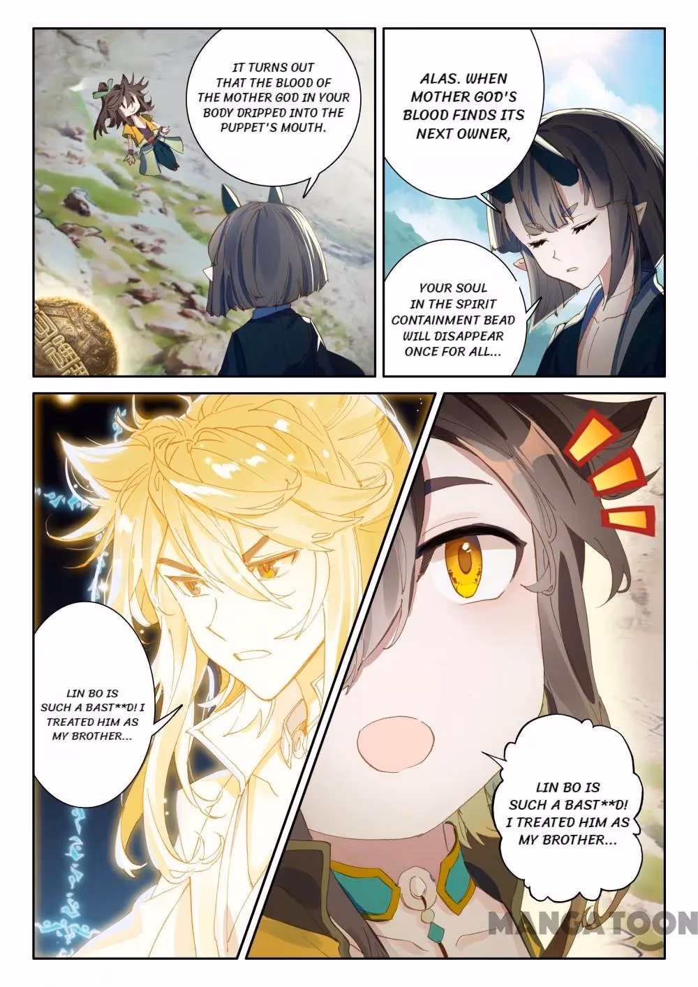 Read The Divine Punished One chapter 279 image 4 on Lezhin