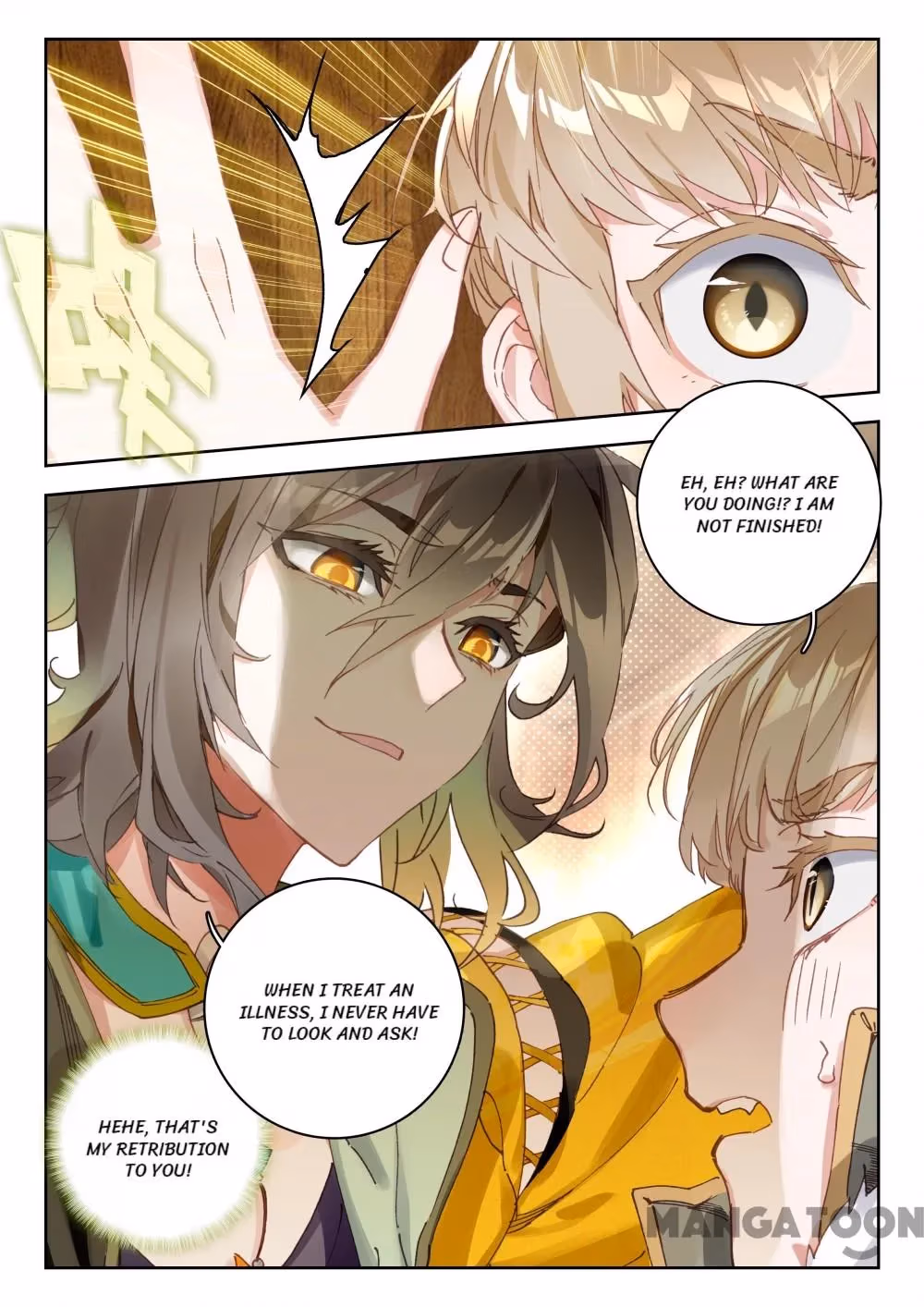 Read The Divine Punished One chapter 28 image 0 on Lezhin