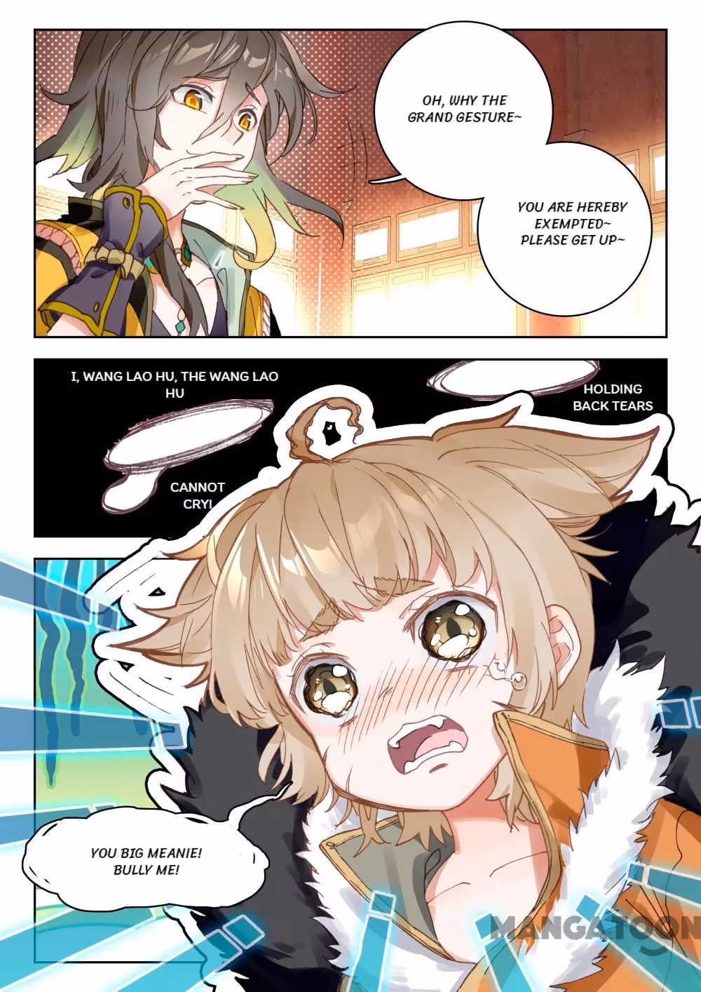 Read The Divine Punished One chapter 28 image 3 on Lezhin