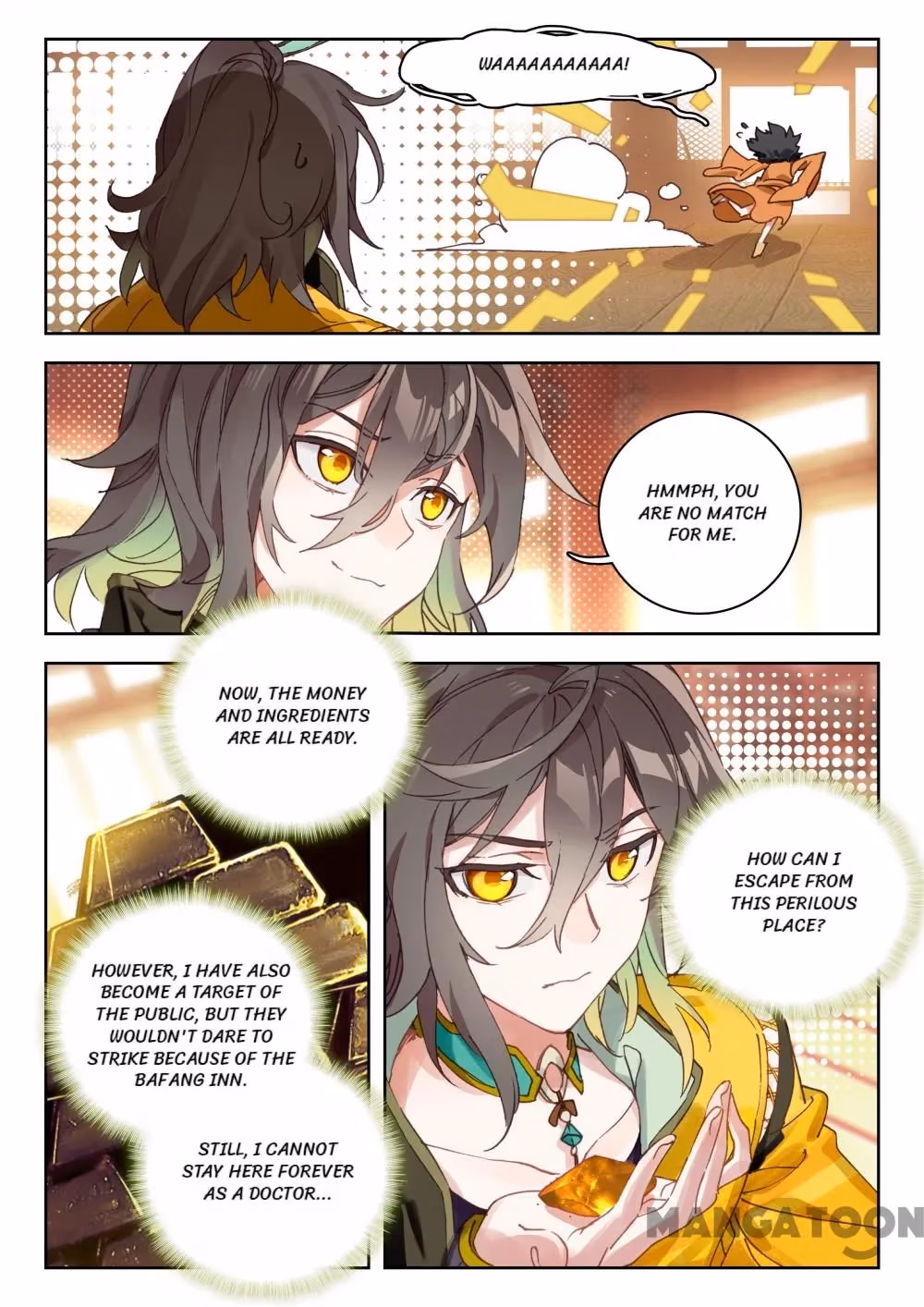 Read The Divine Punished One chapter 28 image 4 on Lezhin