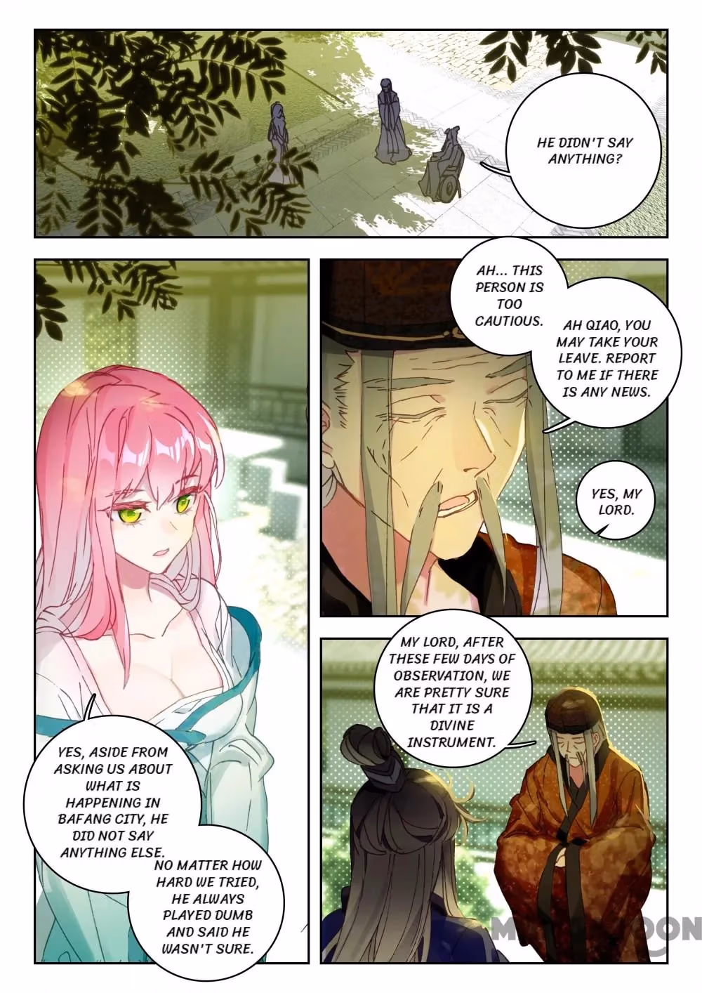 Read The Divine Punished One chapter 28 image 5 on Lezhin