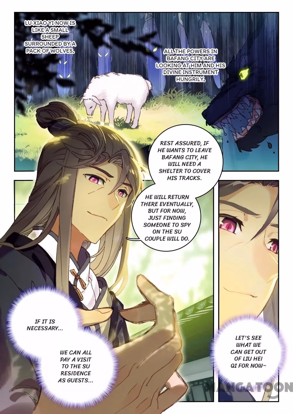 Read The Divine Punished One chapter 28 image 7 on Lezhin