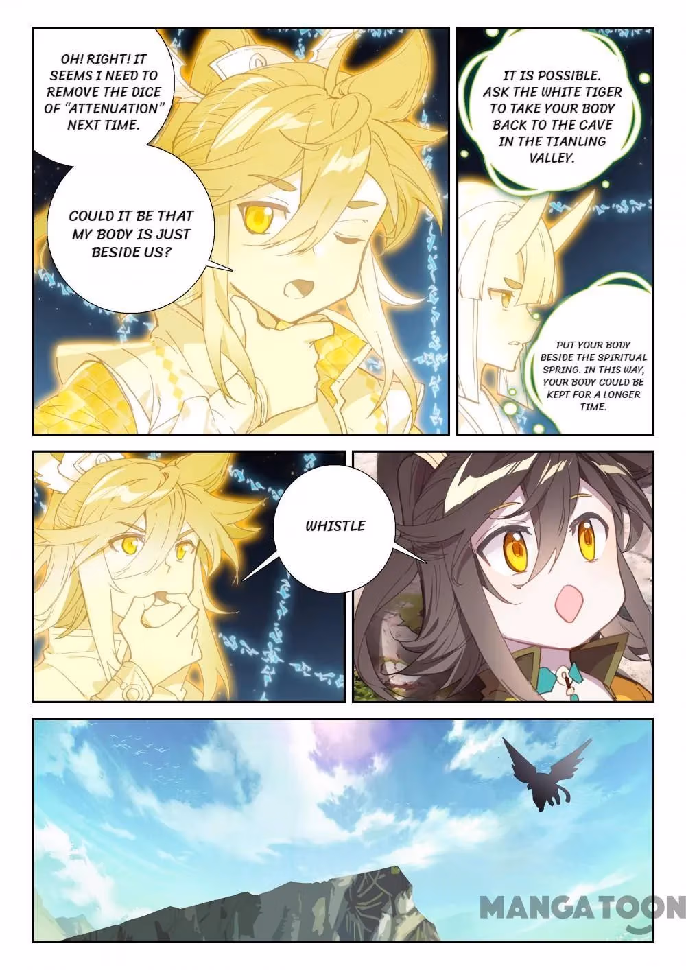 Read The Divine Punished One chapter 280 image 6 on Lezhin