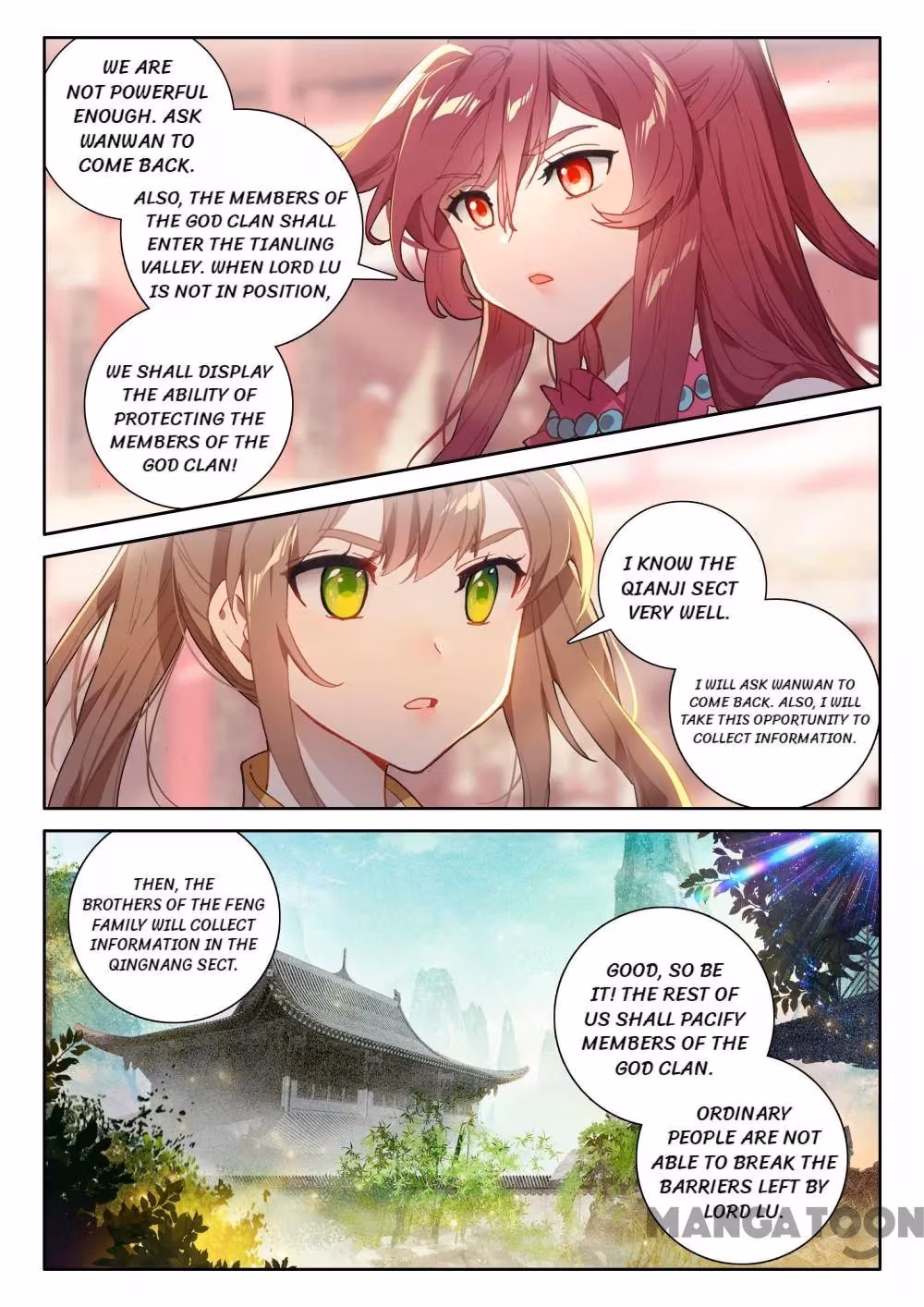Read The Divine Punished One chapter 281 image 3 on Lezhin