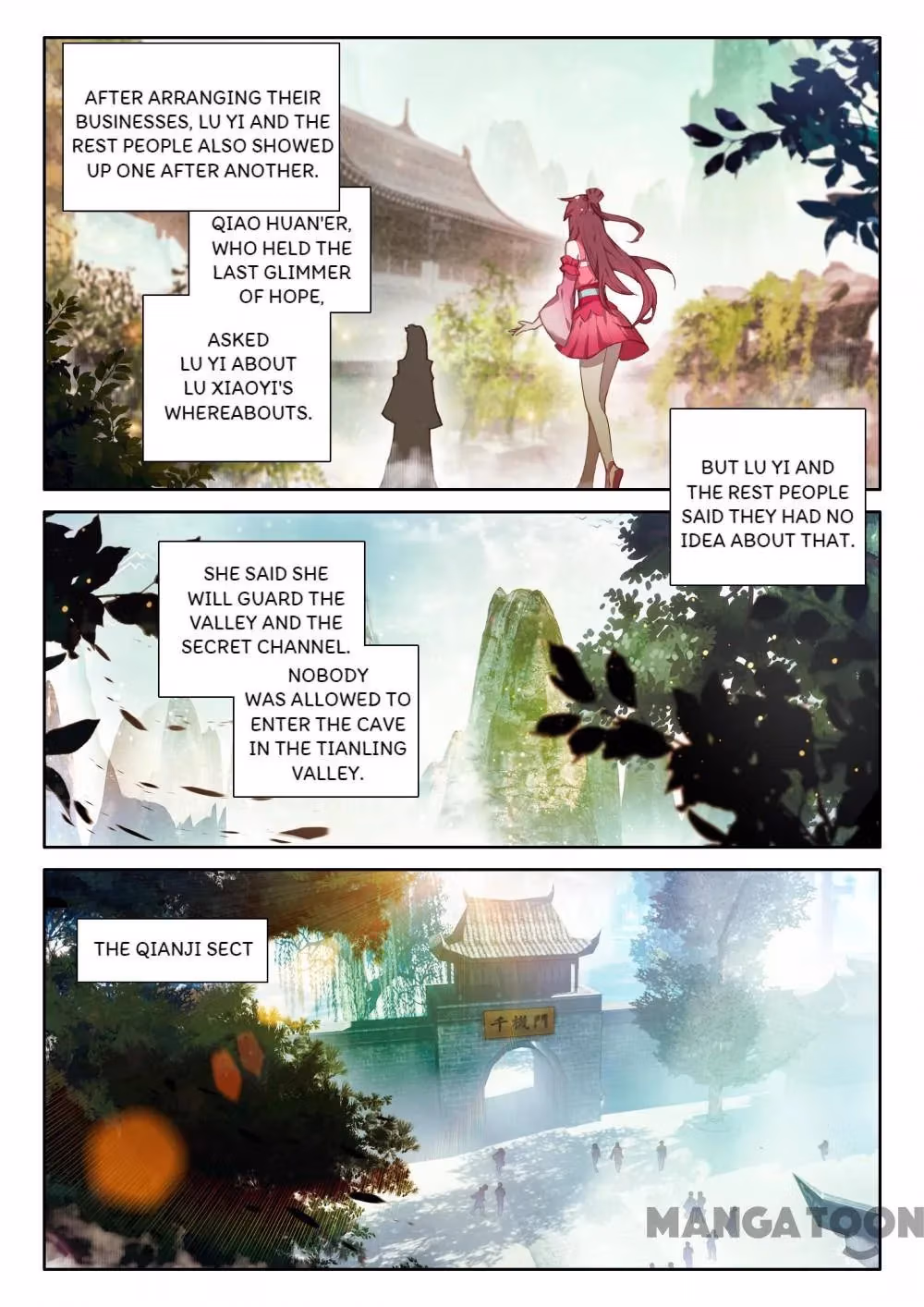 Read The Divine Punished One chapter 281 image 4 on Lezhin