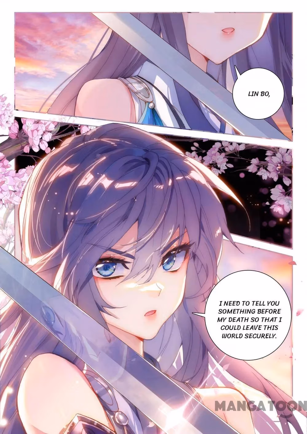 Read The Divine Punished One chapter 284 image 1 on Lezhin