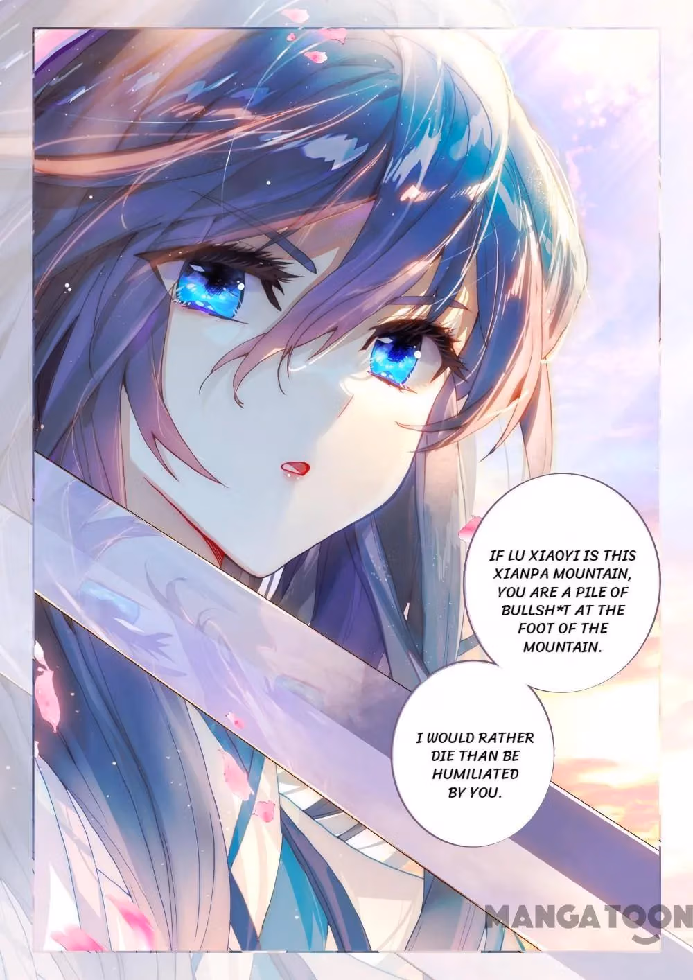 Read The Divine Punished One chapter 284 image 3 on Lezhin