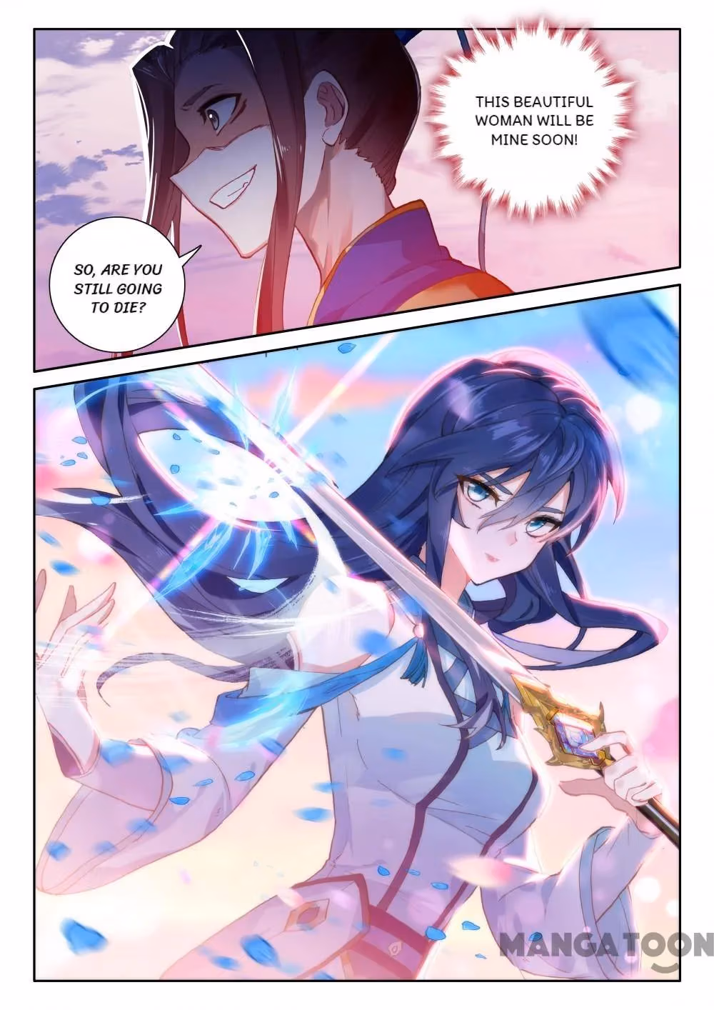 Read The Divine Punished One chapter 284 image 6 on Lezhin