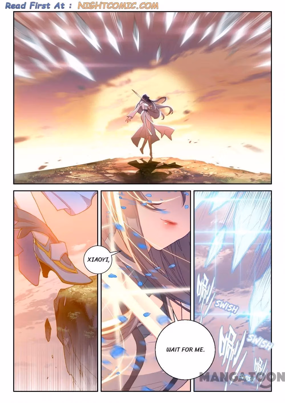 Read The Divine Punished One chapter 284 image 7 on Lezhin