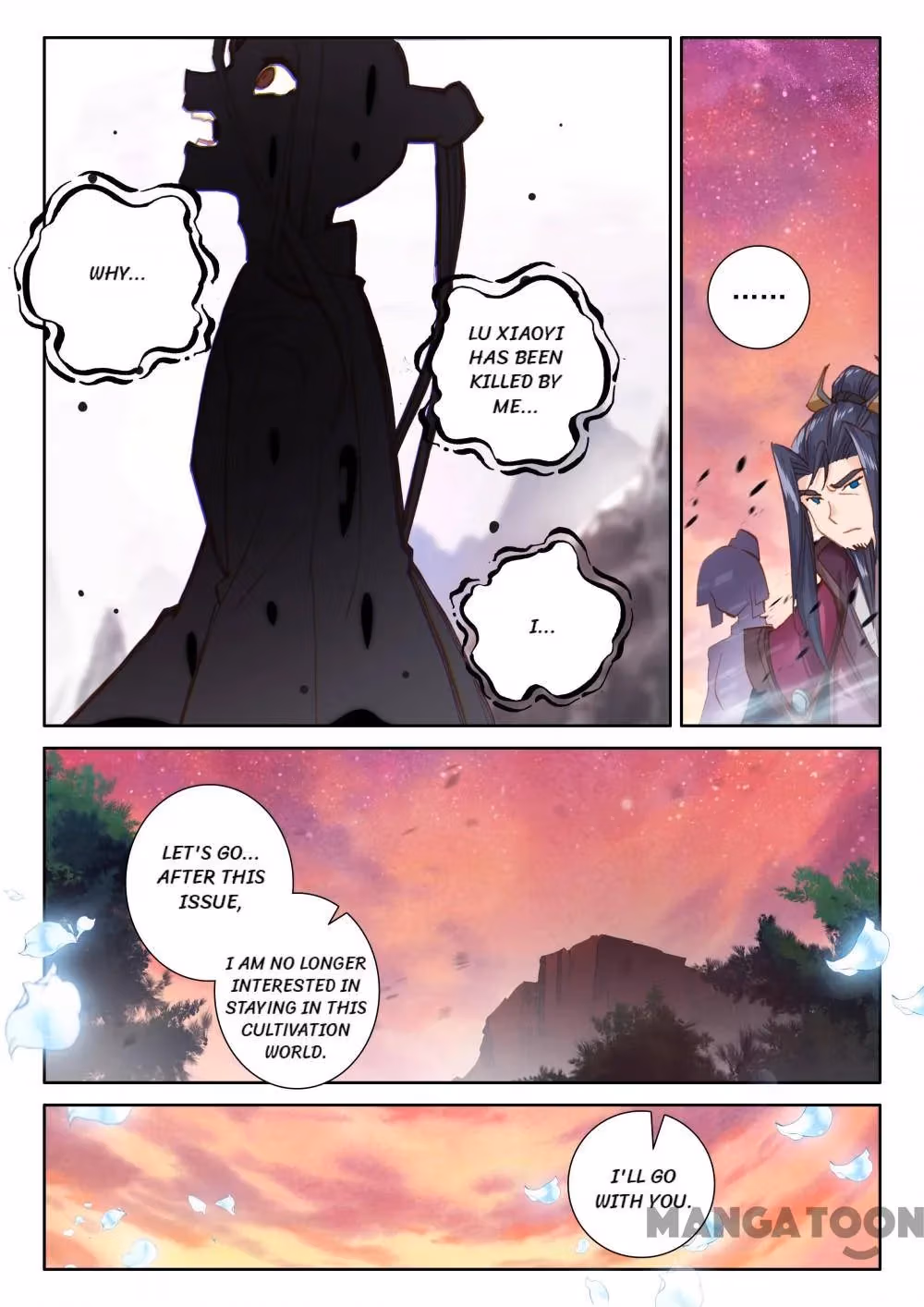 Read The Divine Punished One chapter 285 image 4 on Lezhin