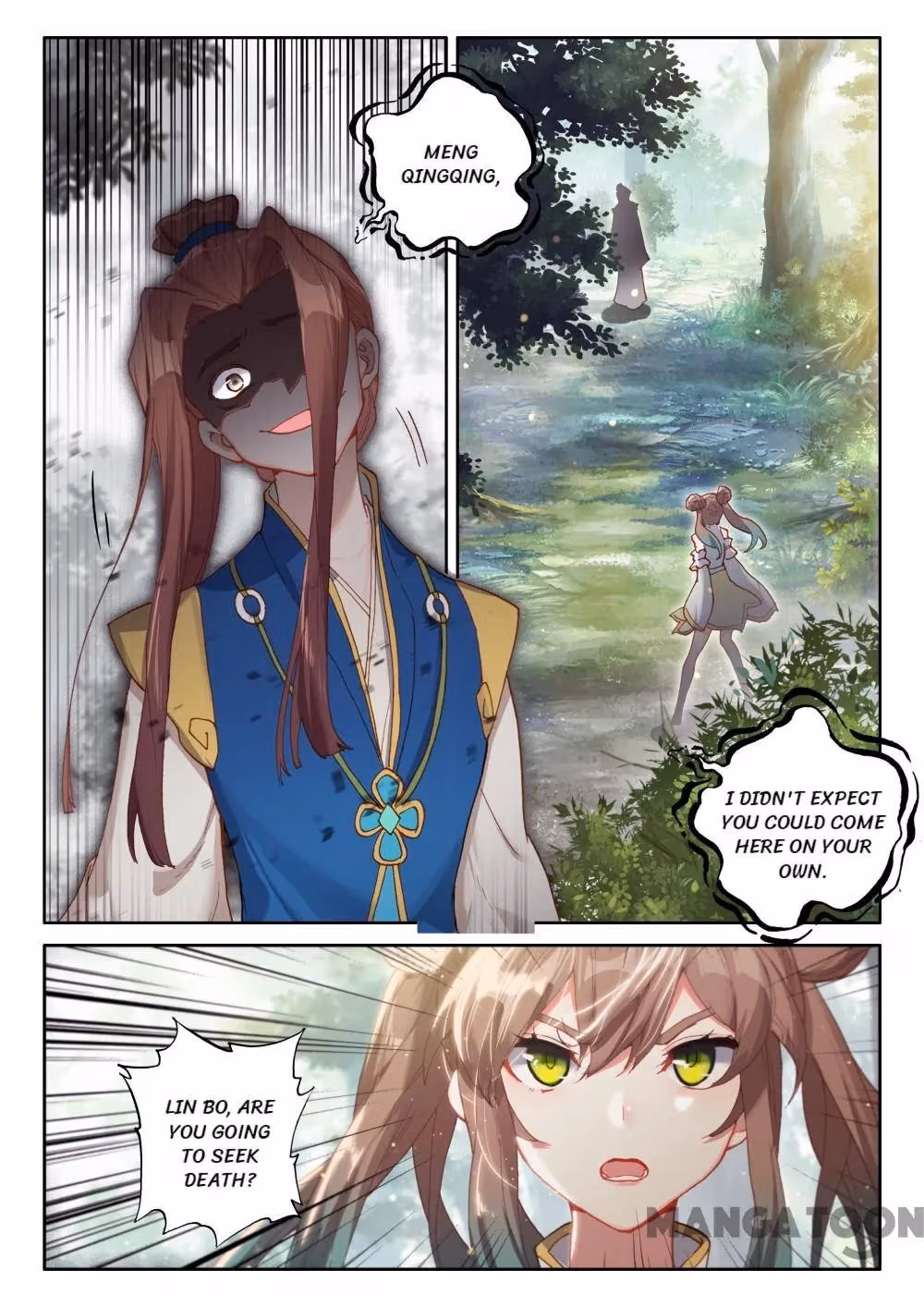 Read The Divine Punished One chapter 286 image 4 on Lezhin