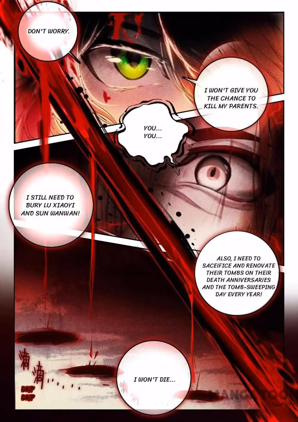 Read The Divine Punished One chapter 288 image 4 on Lezhin