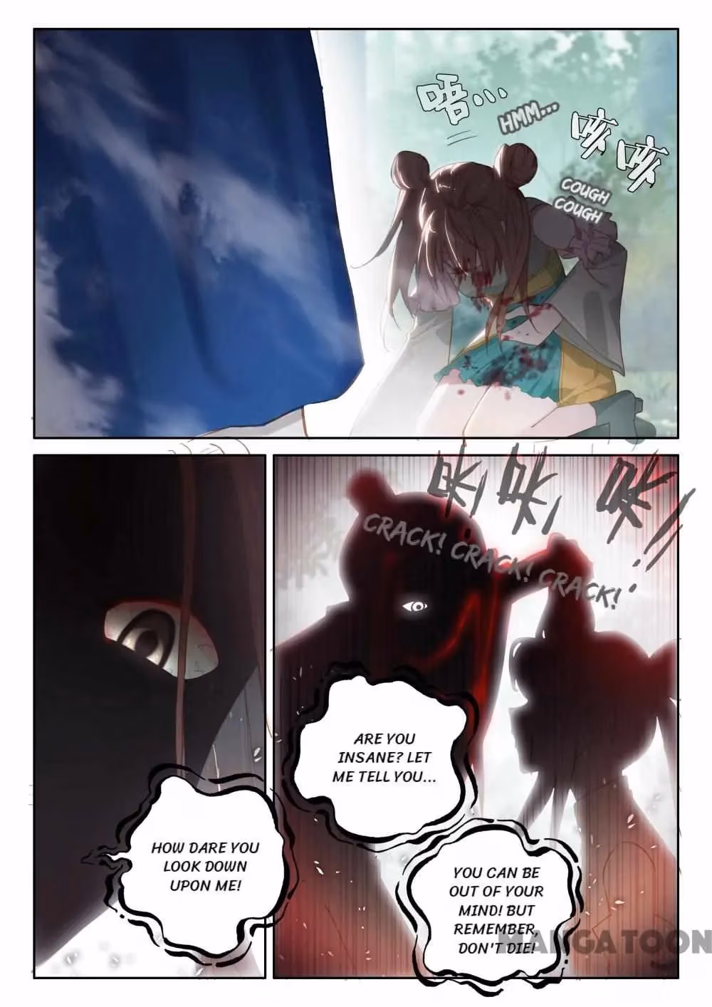 Read The Divine Punished One chapter 289 image 1 on Lezhin
