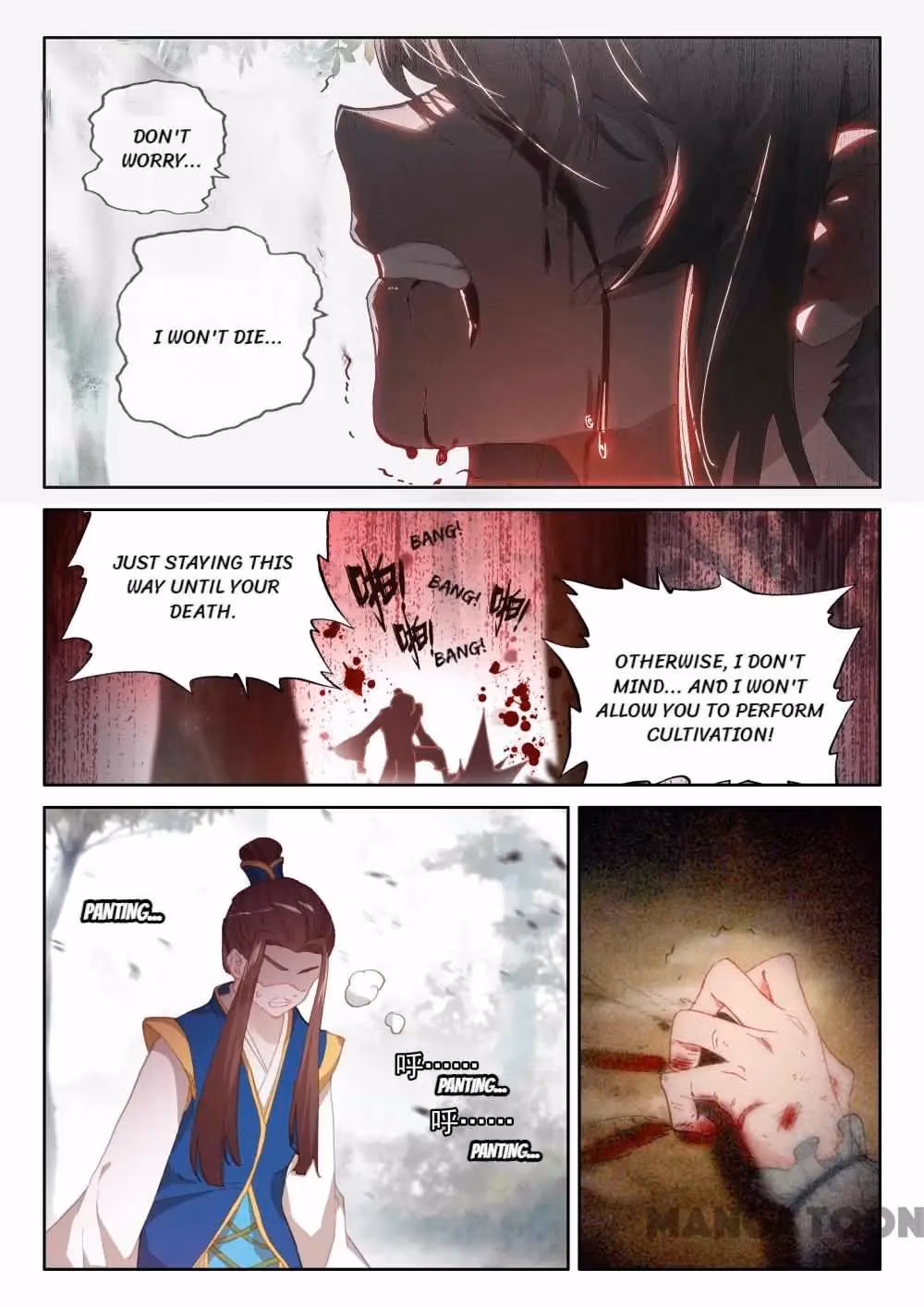 Read The Divine Punished One chapter 289 image 2 on Lezhin
