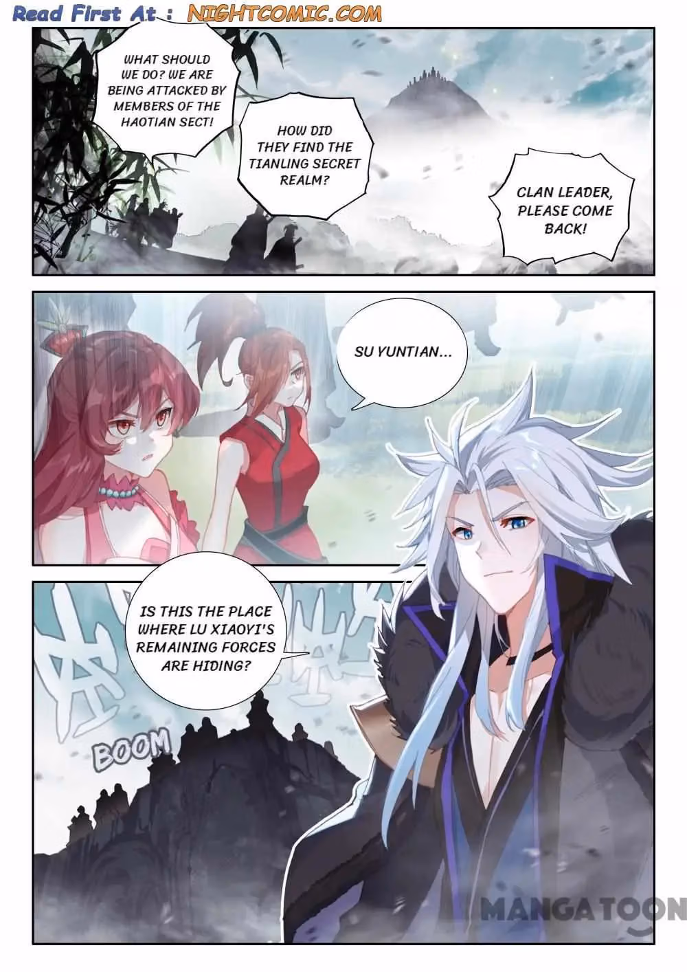 Read The Divine Punished One chapter 289 image 7 on Lezhin
