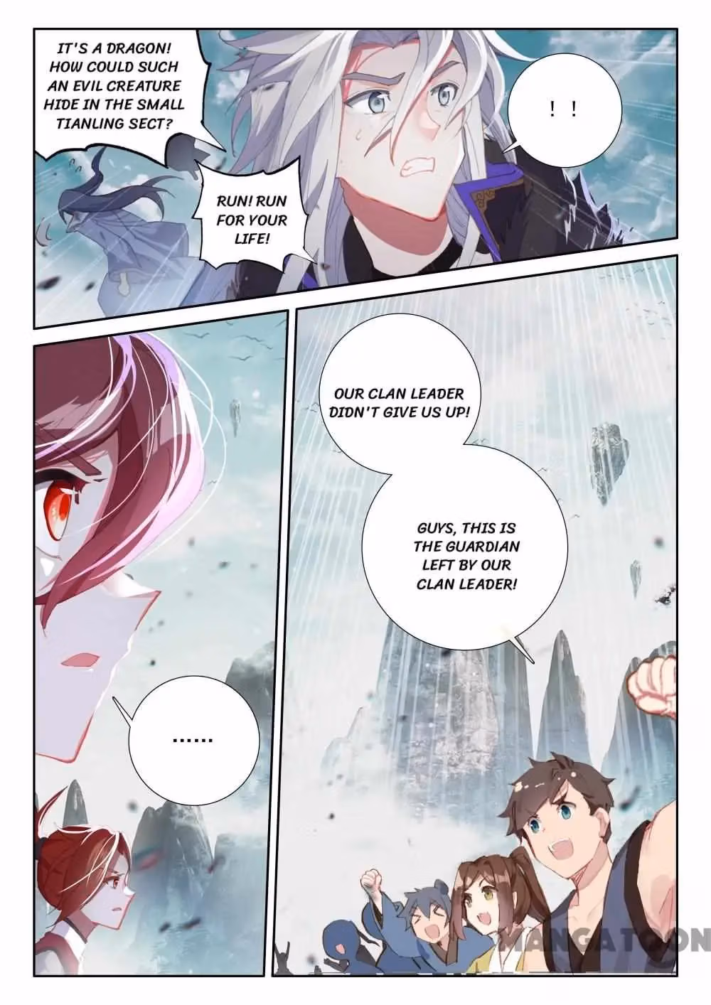 Read The Divine Punished One chapter 291 image 3 on Lezhin