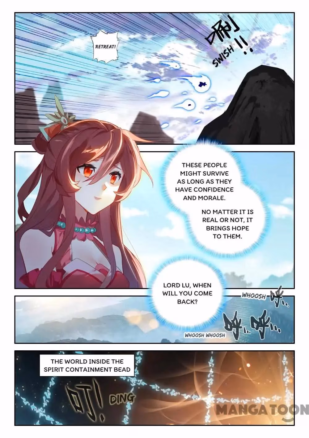 Read The Divine Punished One chapter 291 image 4 on Lezhin