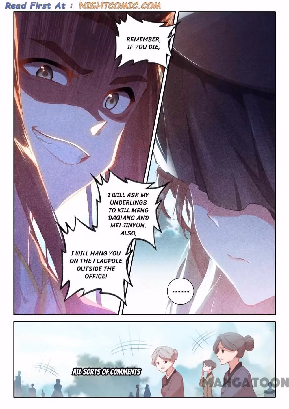 Read The Divine Punished One chapter 292 image 5 on Lezhin