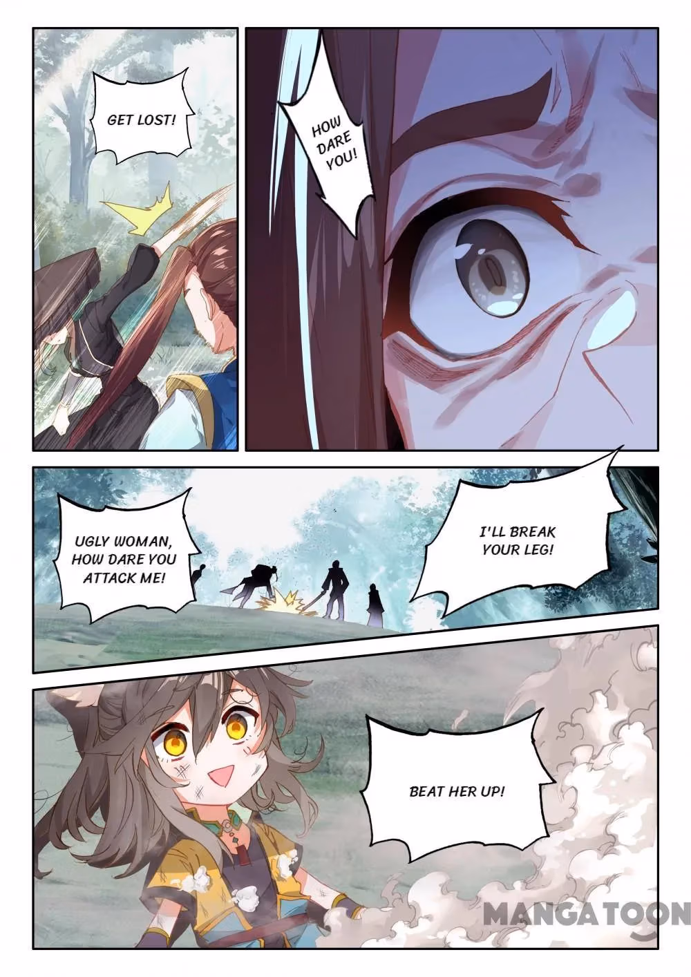 Read The Divine Punished One chapter 294 image 2 on Lezhin
