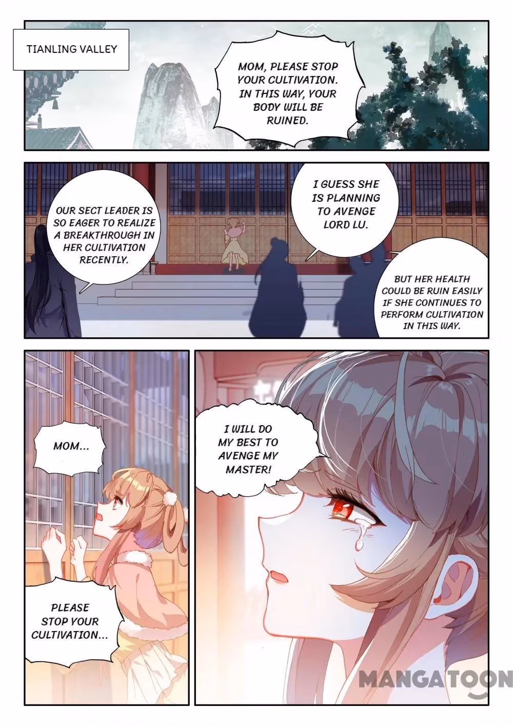 Read The Divine Punished One chapter 294 image 3 on Lezhin