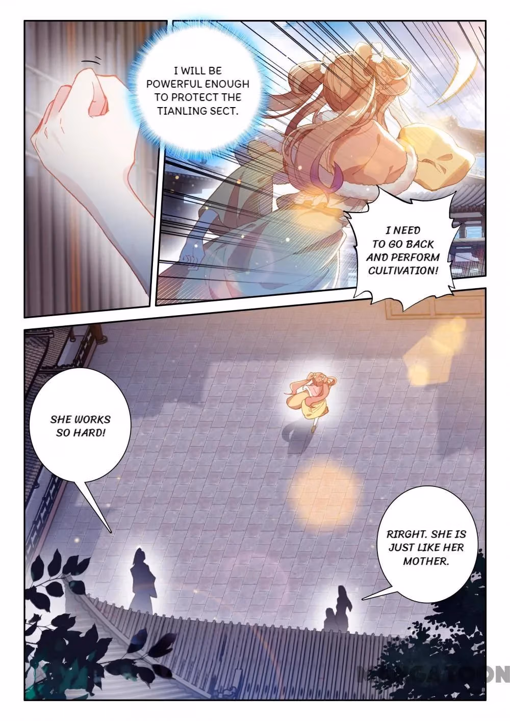 Read The Divine Punished One chapter 294 image 4 on Lezhin