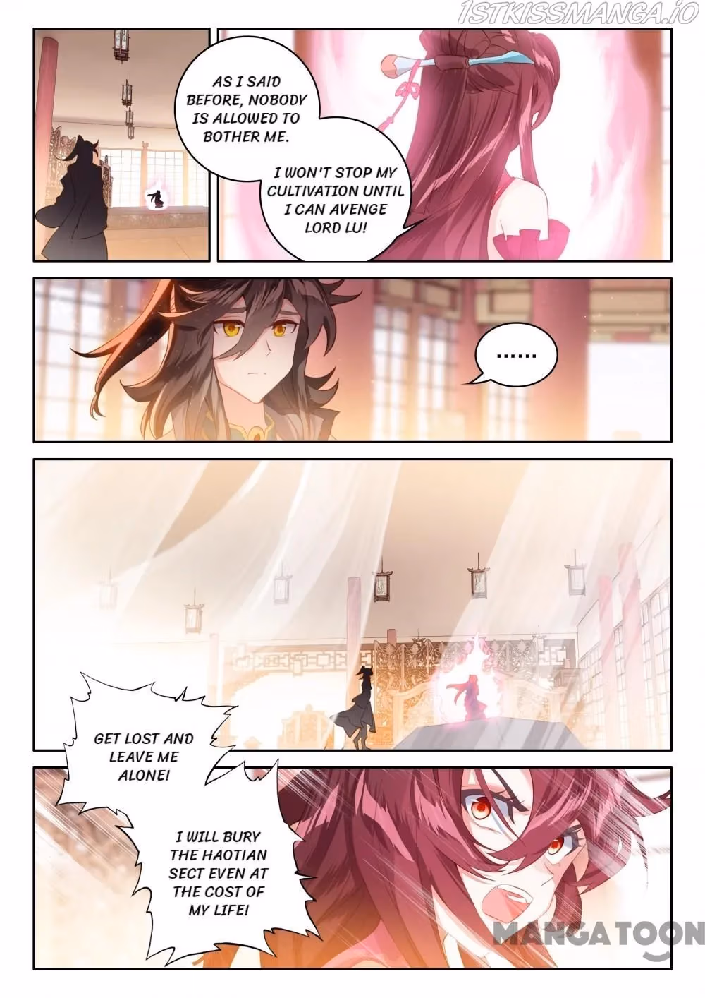 Read The Divine Punished One chapter 295 image 4 on Lezhin