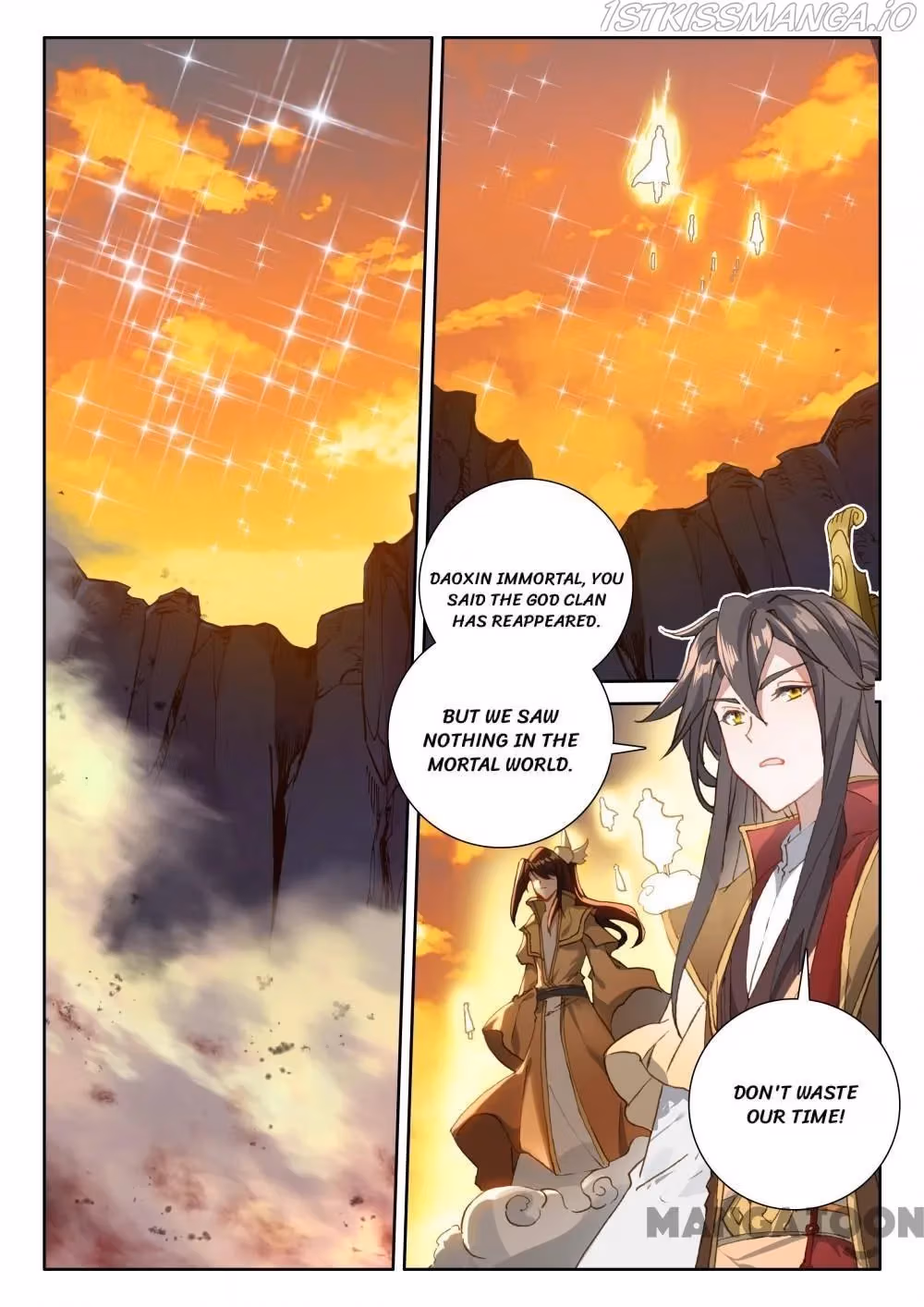 Read The Divine Punished One chapter 299 image 1 on Lezhin