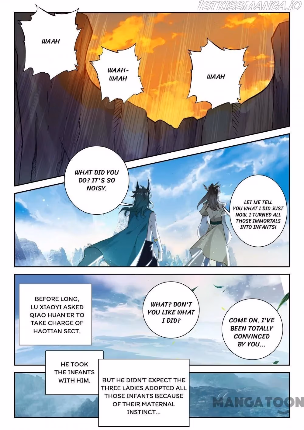 Read The Divine Punished One chapter 299 image 6 on Lezhin