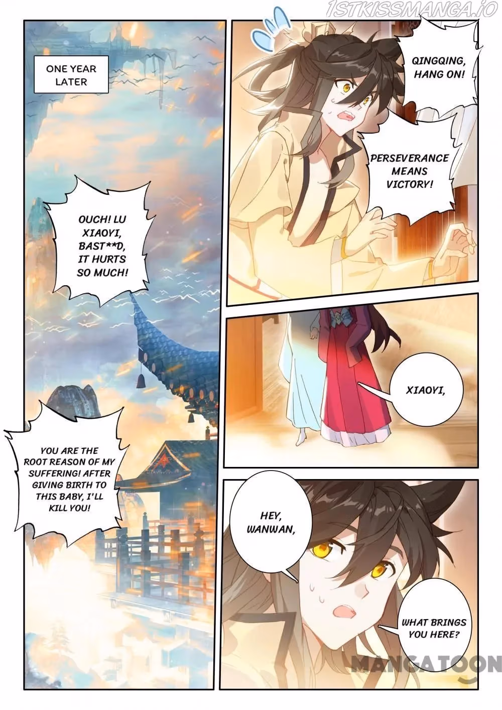 Read The Divine Punished One chapter 299 image 7 on Lezhin