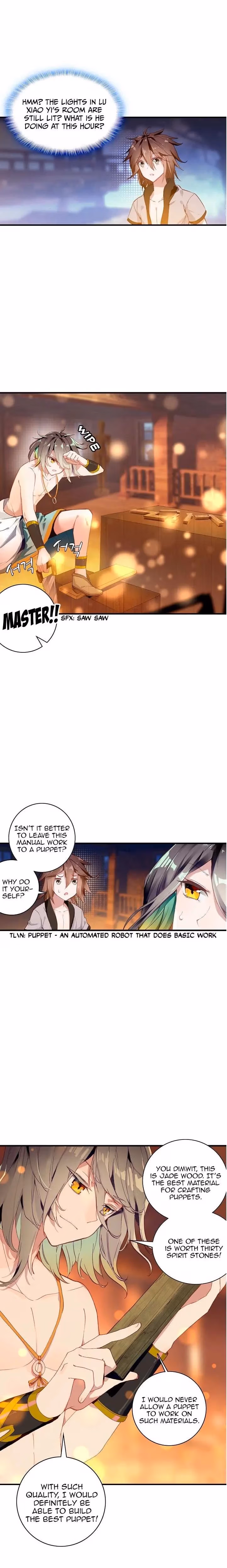 Read The Divine Punished One chapter 3 image 5 on Lezhin