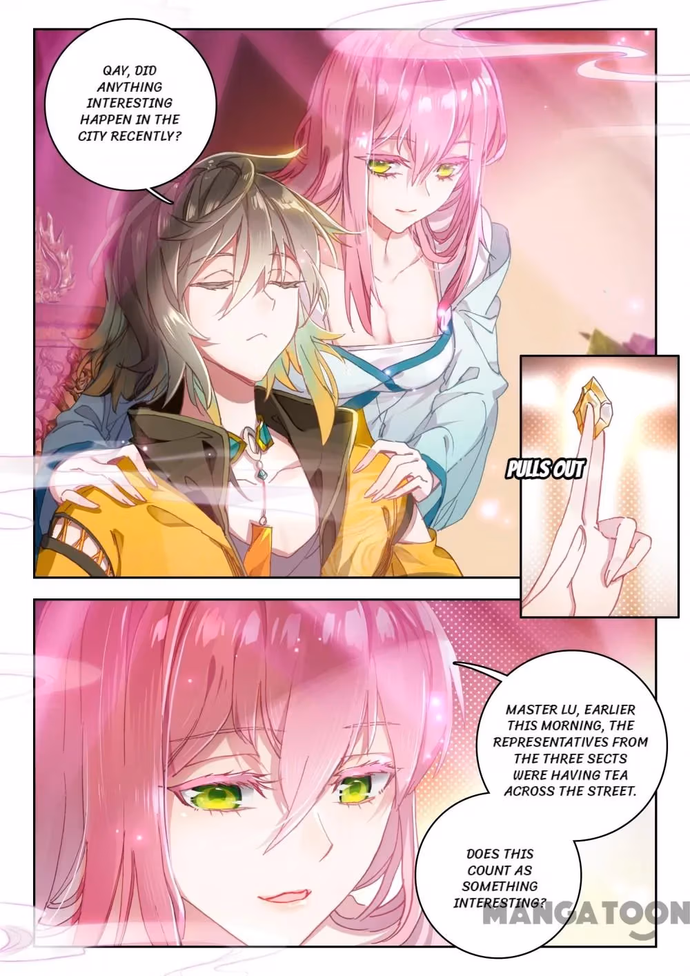Read The Divine Punished One chapter 30 image 1 on Lezhin