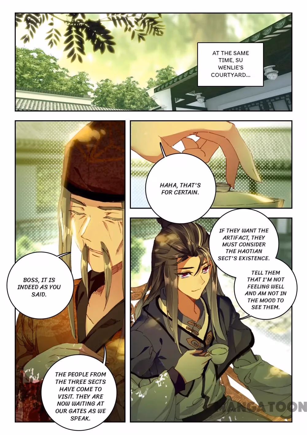 Read The Divine Punished One chapter 30 image 4 on Lezhin