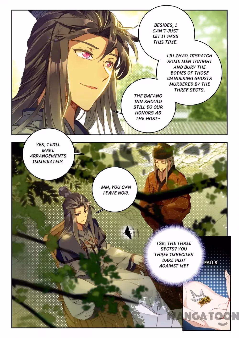 Read The Divine Punished One chapter 30 image 5 on Lezhin